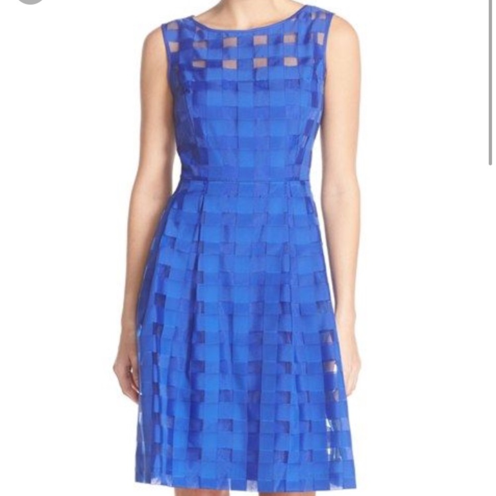 Ellen Tracy Blue Dress